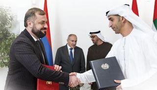 جانب من مراسم توقيع الاتفاقية
