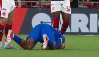 نوبة صرع للاعب في مباراة