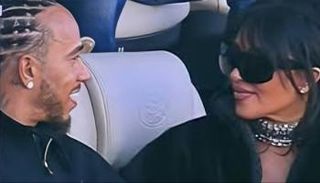 كيم كارداشيان ولويس هاميلتون