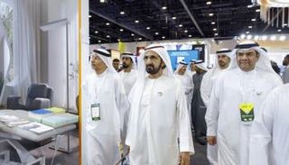 محمد بن راشد يفتتح معرض الصحة العالمي