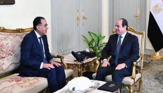 السيسي ومدبولي - أرشيفية
