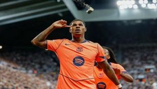 ماركوس راشفورد نجم برشلونة