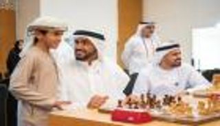 نهيان بن زايد وذياب بن محمد بن زايد يشهدان فعاليات ألعاب ماسترز أبوظبي 2026