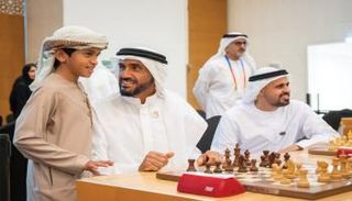 الشيخ نهيان بن زايد والشيخ ذياب بن محمد بن زايد