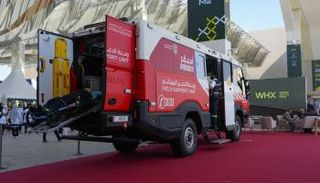 إسعاف دبي في معرض الصحة العالمي 2026