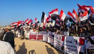 مظاهرة داعمة للانتقالي الجنوبي في المهرة
