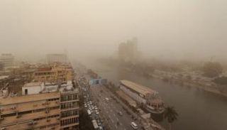 عاصفة ترابية في مصر