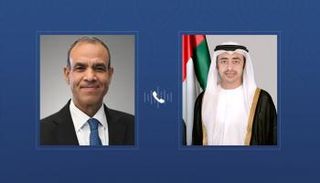 الشيخ عبدالله بن زايد آل نهيان وبدر عبدالعاطي