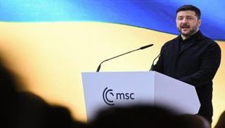 الرئيس الأوكراني فولوديمير زيلينسكي
