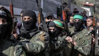 عناصر مسلحة من حركة حماس في غزة