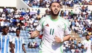أمين غويري، مهاجم منتخب الجزائر