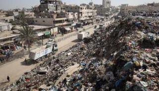 آثار الدمار في غزة