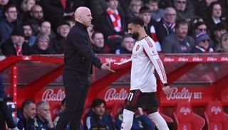 محمد صلاح وأرني سلوت في ليفربول