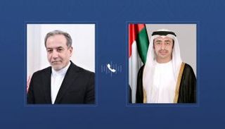 عبدالله بن زايد آل نهيان ووزير خارجية إيران