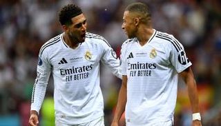 جود بيلينغهام وكيليان مبابي في ريال مدريد