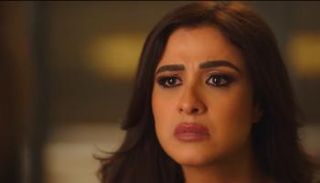 ياسمين عبدالعزيز في لقطة من مسلسل وننسى الي كان 