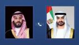 ولي عهد السعودية يؤكد للشيخ محمد بن زايد وضع بلاده جميع إمكاناتها لمساندة الإمارات 
