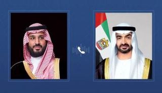 محمد بن زايد آل نهيان وولي عهد السعودية