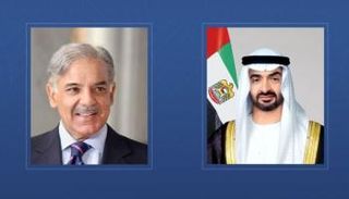 محمد بن زايد آل نهيان ورئيس باكستان