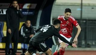 جانب من مباراة الأهلي وزد