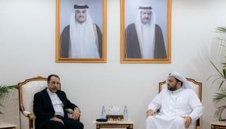 وزير الدولة بوزارة الخارجية القطرية وسفير إيران