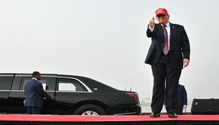 الرئيس الأمريكي دونالد ترامب - أ ف ب 