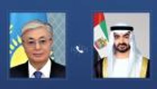 محمد بن زايد ورئيس كازاخستان يؤكدان ضرورة وقف التصعيد واللجوء للدبلوماسية