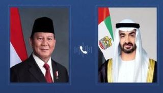 الشيخ محمد بن زايد آل نهيان ورئيس إندونيسيا