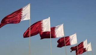 أعلام قطر - أرشيفية