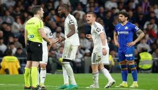 فرانكو ماستانتونو من مباراة ريال مدريد وخيتافي