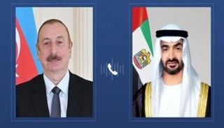 الشيخ محمد بن زايد آل نهيان ورئيس أذربيجان