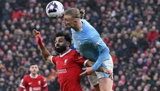 هالاند ومحمد صلاح في البريميرليغ