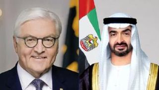 الشيخ محمد بن زايد آل نهيان وفرانك فالتر شتاينماير