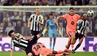برشلونة ونيوكاسل