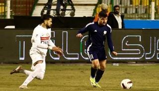 من مباراة إنبي ضد الزمالك