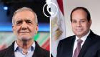 السيسي يؤكد لبزشكيان إدانة مصر ورفضها القاطع لاستهداف إيران دول الخليج
