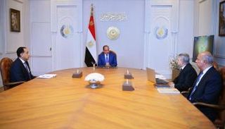 السيسي خلال الاجتماع