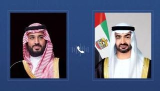 اتصال هاتفي بين الشيخ محمد بن زايد آل نهيان وولي عهد السعودية