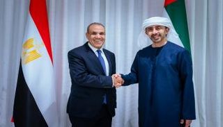 الشيخ عبدالله بن زايد آل نهيان ووزير الخارجية المصري