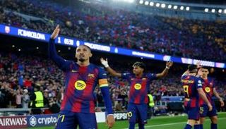 رافينيا نجم برشلونة ضد نيوكاسل يونايتد