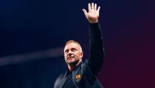 هانز فليك مدرب برشلونة