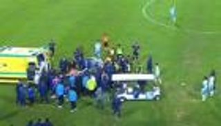 حادثة &laquo;بلع لسان&raquo; ترعب الجميع في كأس مصر (فيديو)