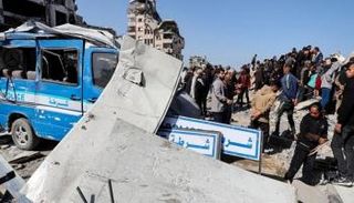 استهداف سيارة تابعة للشرطة في غزة