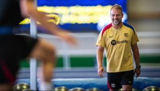 هانز فليك مدرب برشلونة