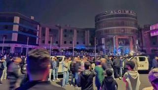 حريق مول دمياط