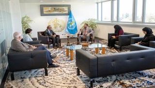 مدير الصحة العالمية والسفير جمال المشرخ