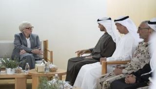 جانب من لقاء الشيخ محمد بن زايد آل نهيان والوزيرة الفرنسية