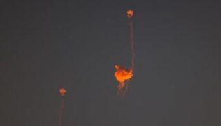 جانب من اعتراض سابق لصواريخ إيرانية