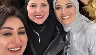 وفاء عامر في حفل ابنة هبة قطب 