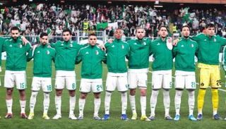 لاعبو منتخب الجزائر